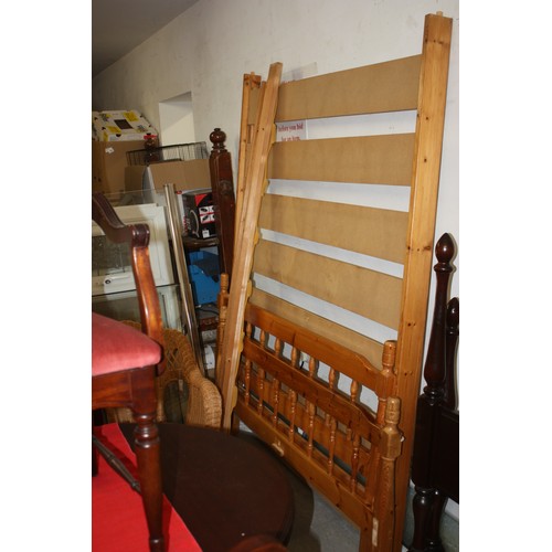 52 - Pine Double Bed Frame