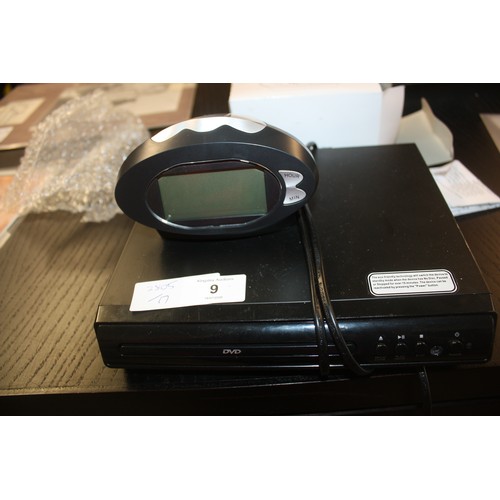 110 - DVD Player Plus an Alarm Clock