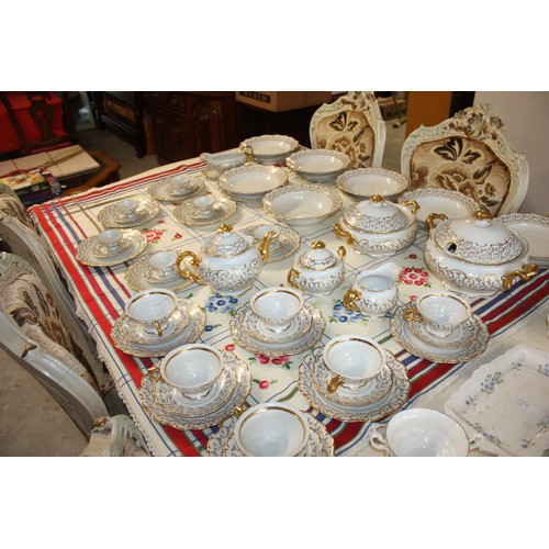 42 - Haus Dresden Dinnerware and Tea Service including Tureens, etc