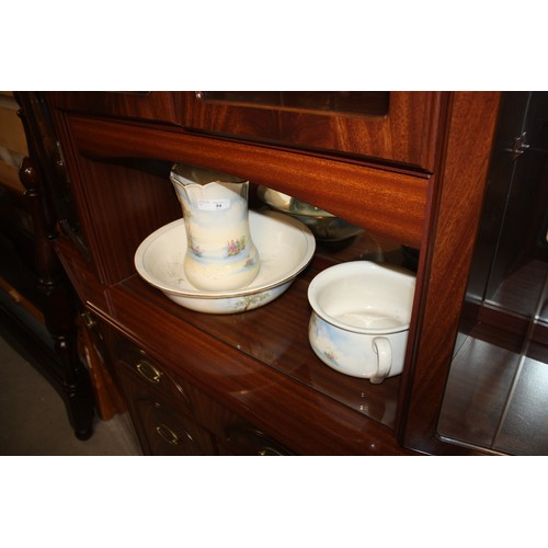 94 - Bedroom Set - Wash Bowl, Jug, and Potty