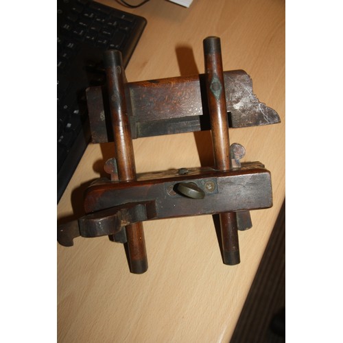 211 - 19th Century Woodworker's Plough Plane  marked  T Grunskill and Turner of Sheffield