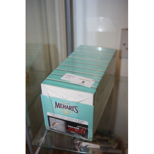 5 - Ten Boxes of Miharis AGIO Cigars (Duizel, Holland) each containing 20 Cigarillos