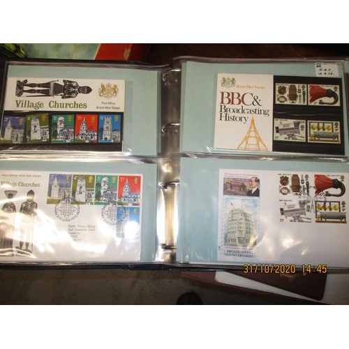 163 - Twelve Albums of UK First Day Covers and Presentation Packs 1965-2015