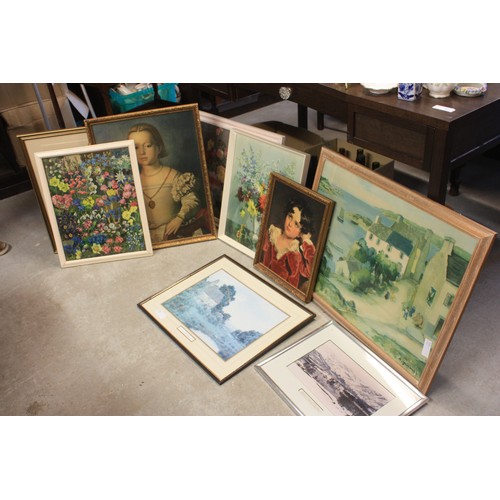 67 - Quantity (approx 9) Framed Prints