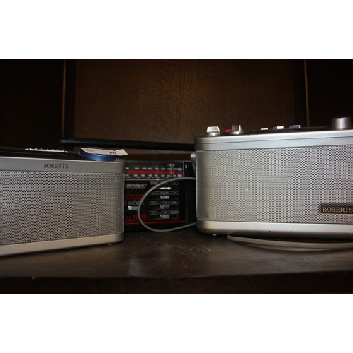 70 - Two Roberts Radios (One is Hand-Held) Plus a Lloytron 2-Band Radio