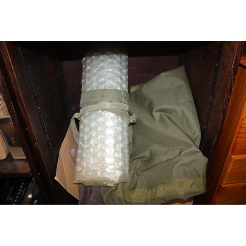 82 - Assorted Military Bags, Boots, Clothing, etc