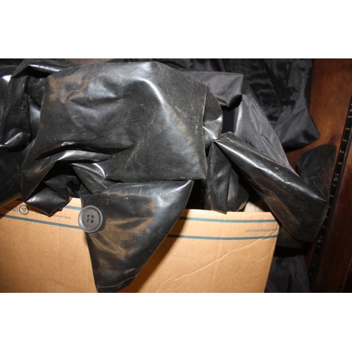81 - Two Firemen's Jackets and a Pair of Boots