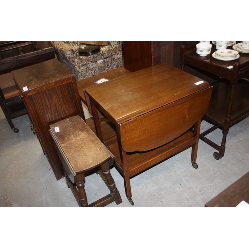 107 - Drop-Leaf Trolley