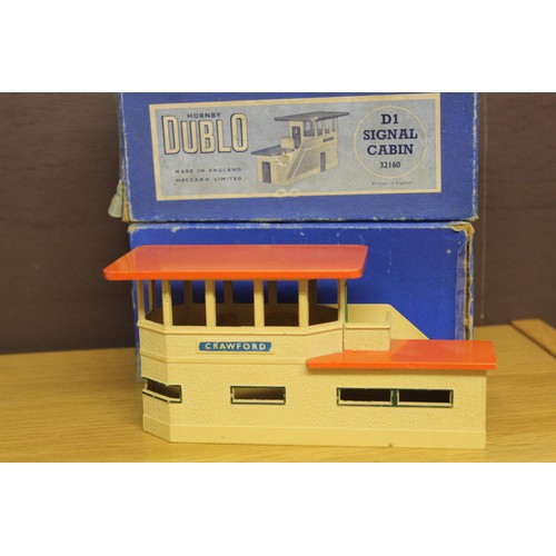 199 - One Boxed Hornby Dublo Art Deco Signal Box -Crawford (MIB)