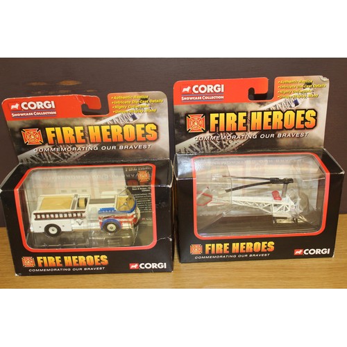 32 - Two Boxed Corgi Fire Heroes Series Models (MIB)