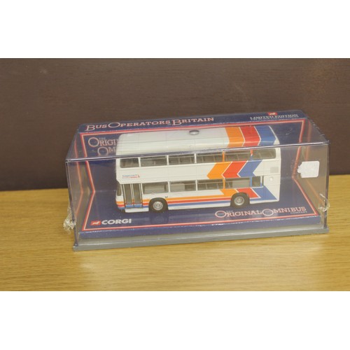 38 - One Boxed Corgi Original Omnibus Series Leyland Olympian - Double Deck Bus in Stagecoach (United Cou... 