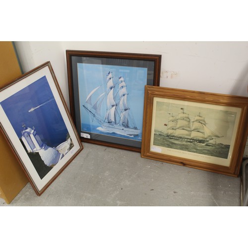 48 - A Photographic Print by Beken of Cowes of the Tall Ship 