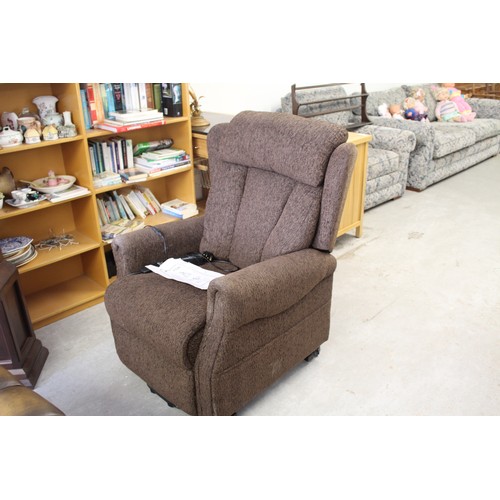 79 - Able World Adlington Electric Riser-Recliner Chair with Instructions - Near New (7 months old)