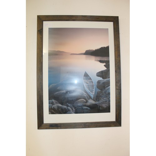 155 - 3 Photographic Prints Framed and Mounted under Glass: A 