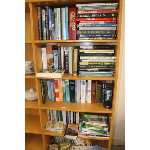 164 - A Large Quantity of Four Shelves of Hardback and Paperback and Fiction and Non Fiction Books