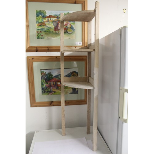 206 - Small Corner Shelving Unit