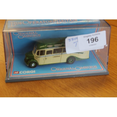 196 - Boxed Corgi Original Omnibus Bedford OB in Crosville Livery