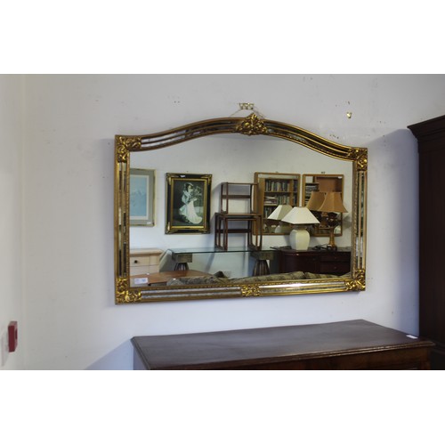 151 - Large Gilt-Framed Ornate Mirror - 51