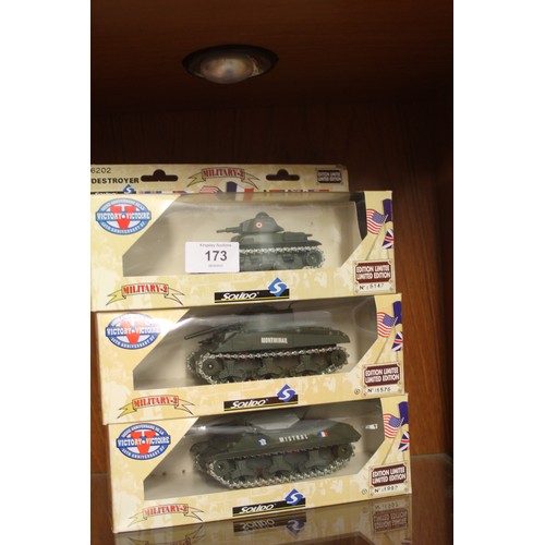 198 - Mint in Box Solido 6210 U.S Sherman Tank Grand Battles Series Military Die Cast Boxed 1/50, Solido M... 