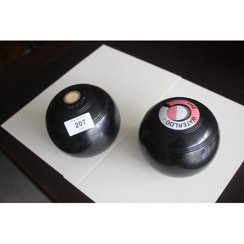 227 - Two Crown Green Bowls