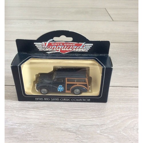 35 - Vanguard Toys Morris Minor Traveller in Clipper Blue (Mint in Box)