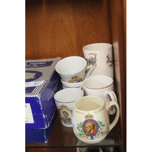 52 - Five Items of Royal Commemorative Ware including Coronation of King Edward VIII and King George VI f... 