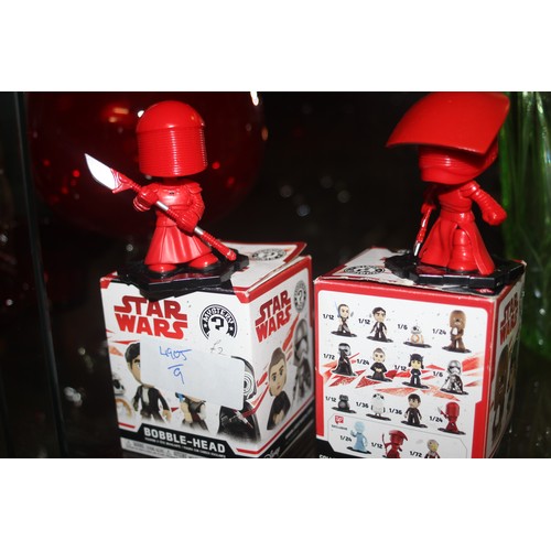 213 - Two Disney Star Wars Boxed Bobble Heads