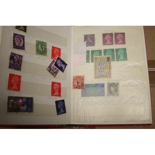 4 - Two A5 Stock Books of GB, Australian, IOM, Commonwealth and Overseas Stamps