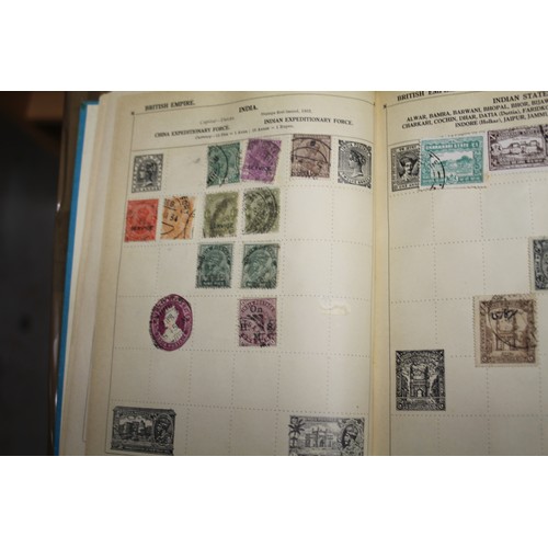 3 - Boy's Stamp Album of GB Stamps (mainly pre WWII) and assorted Covers including Persian, GB Pre-decim... 