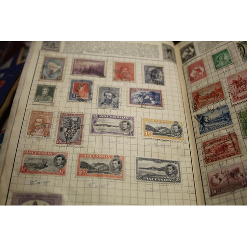 2 - One Stanley Gibbons Strand Stamp Album Boy's Stamp Collection (up to 1960s) One Loose Leaf Boys Stam... 