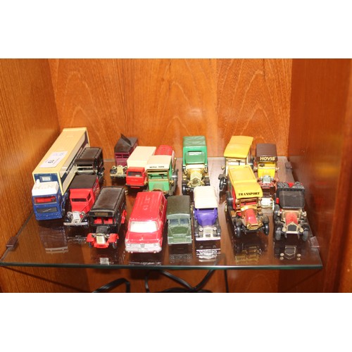 29 - Collection of Fifteen Lledo, Corgi and Cameo Unboxed Die Cast Vehicles