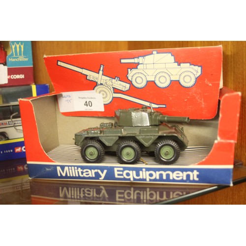 51 - Crescent Toys Saladin Scout Car -Mint in Box