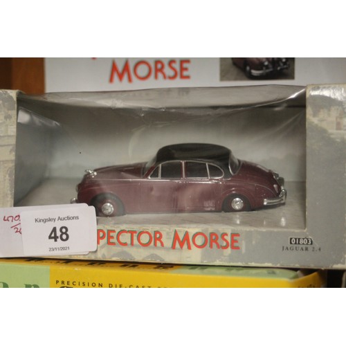 53 - Boxed Corgi Classic Inspector Morse Jaguar