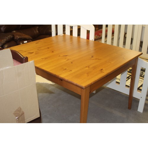 152 - Rectangular  Pine Kitchen/Dining Table