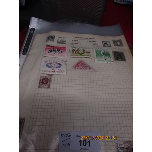 171 - Selection of Foreign Stamps.93 pages