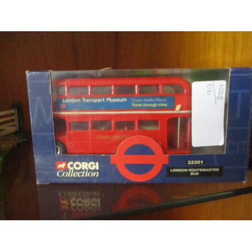 130 - Boxed Corgi Collection AEC Routemaster Double Deck Bus: London Transport