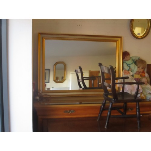 37 - Gilt Framed Wall Mirror (42