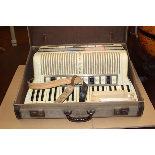 5 - Cased Hohner Tango VM Piano Accordion