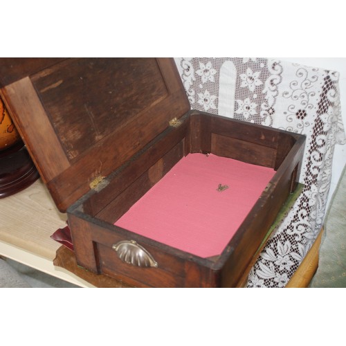 49 - Mahogany Deed Box - 21