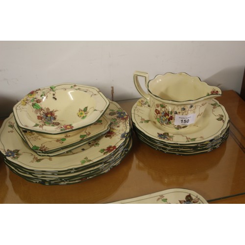 241 - A Royal Doulton Dinner Service in the Kew Design including 15