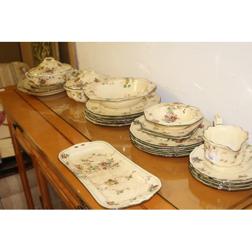 241 - A Royal Doulton Dinner Service in the Kew Design including 15