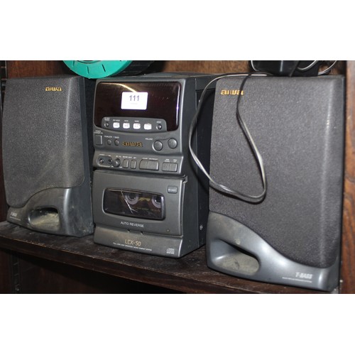 82 - An Aiwa CD/Tape Deck (Dist)