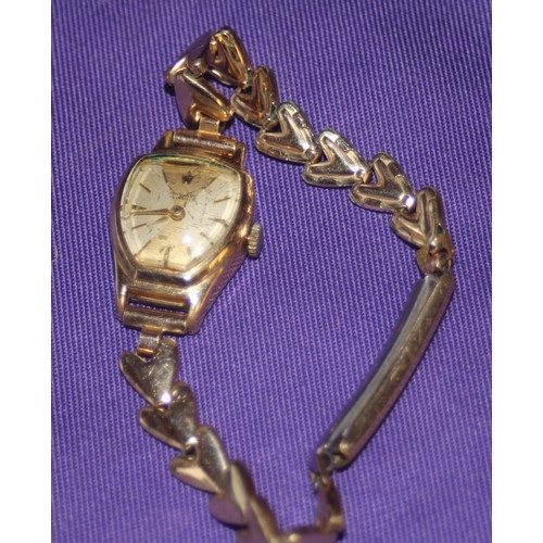 215 - A Ladies' Junghans (Germany) Mechanical Wrist Watch with 15 Jewels and on a Rolled Gold Montal Brace... 