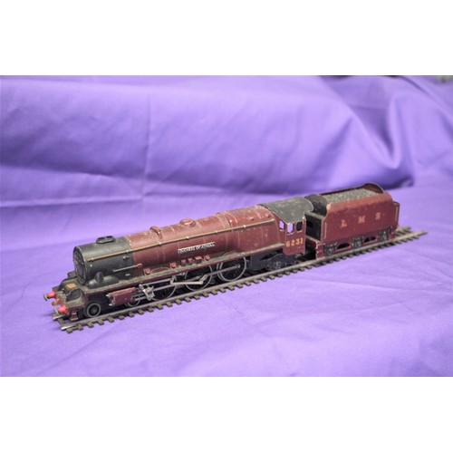 62 - Hornby-Dublo Three Rail Duchess Class Pacific Number 6231 