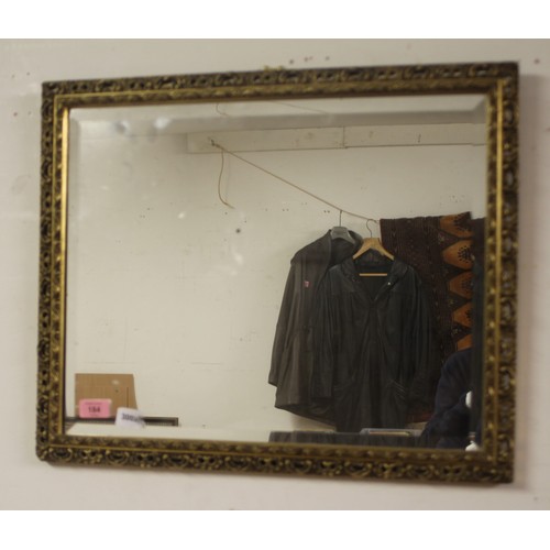 220 - Gilt Framed Bevelled Wall Mirror