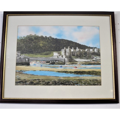 108 - Two Framed and Mounted Watercolour Prints by Jean Roberts - 