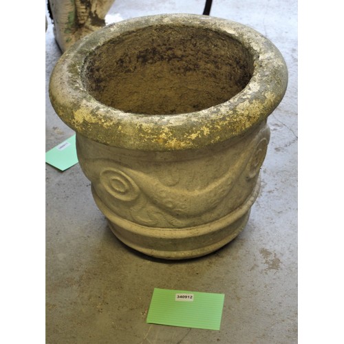 14 - Cast Concrete Urn 16