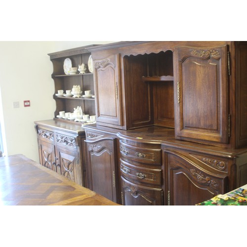 22 - Bow-Fronted Edwardian Dresser having Cross-Banded Top - 70