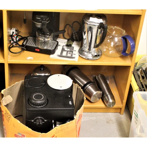 42 - Two Boxes of Coffee Making Equipment including a Krups Coffee/Cappuccino Machine, a Krups Espresso M... 