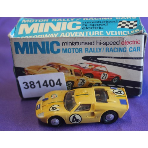 223 - Boxed Tri-ang Minic Ford GT Mark 11 Ref M/1587